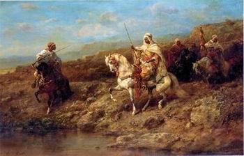 unknow artist Arab or Arabic people and life. Orientalism oil paintings 191 oil painting image
